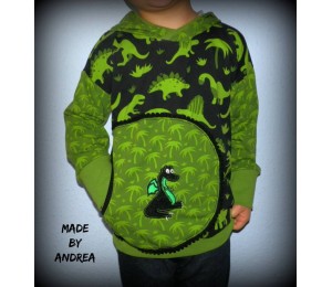 Stickdatei - Knuffeldrachen Klausi